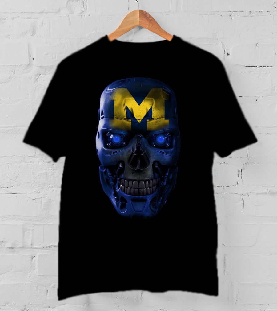 Wolverines Skull M T-Shirt