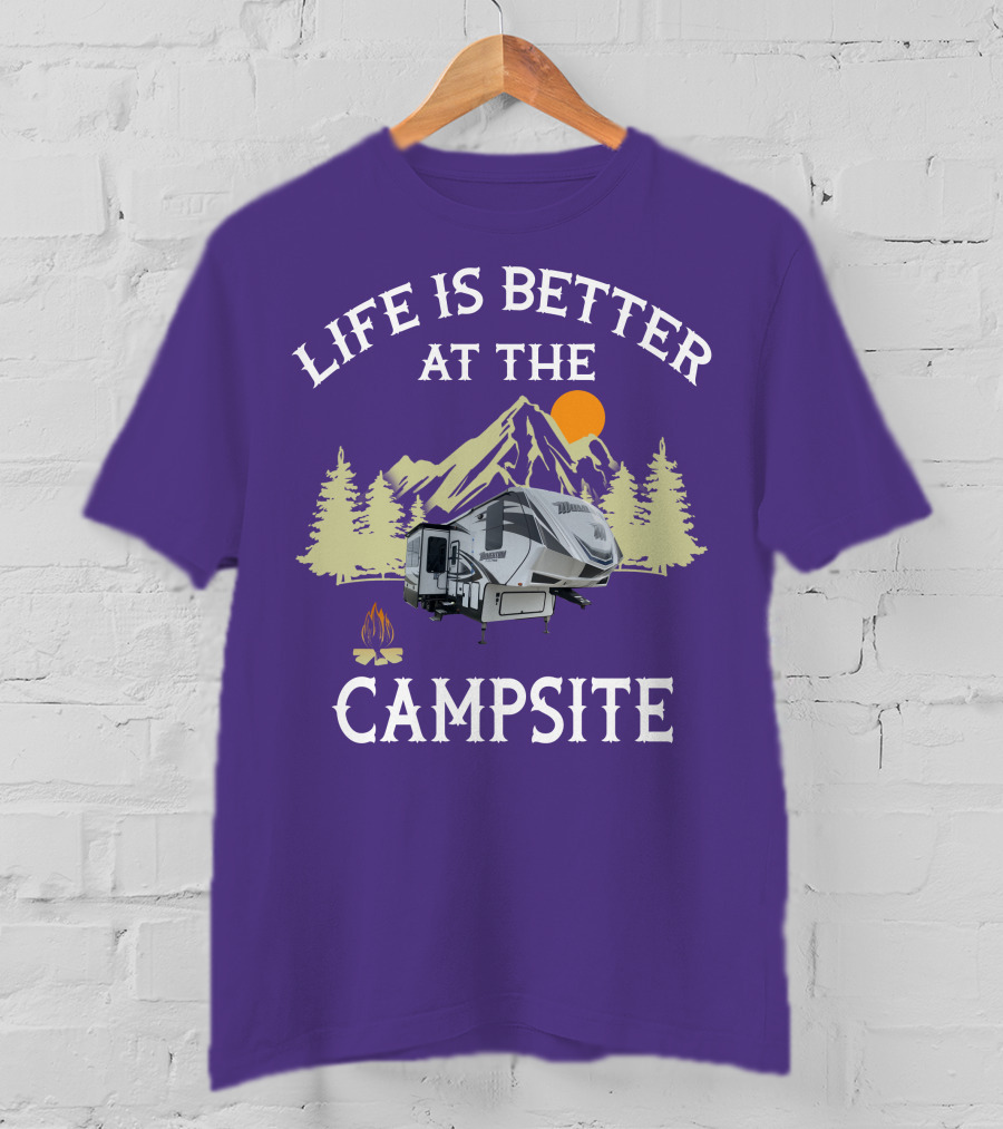Life Is Better At The Campsite Momentum M Class 348M T-Shirt