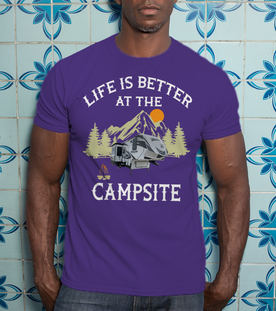 Life Is Better At The Campsite Momentum M Class 348M T-Shirt