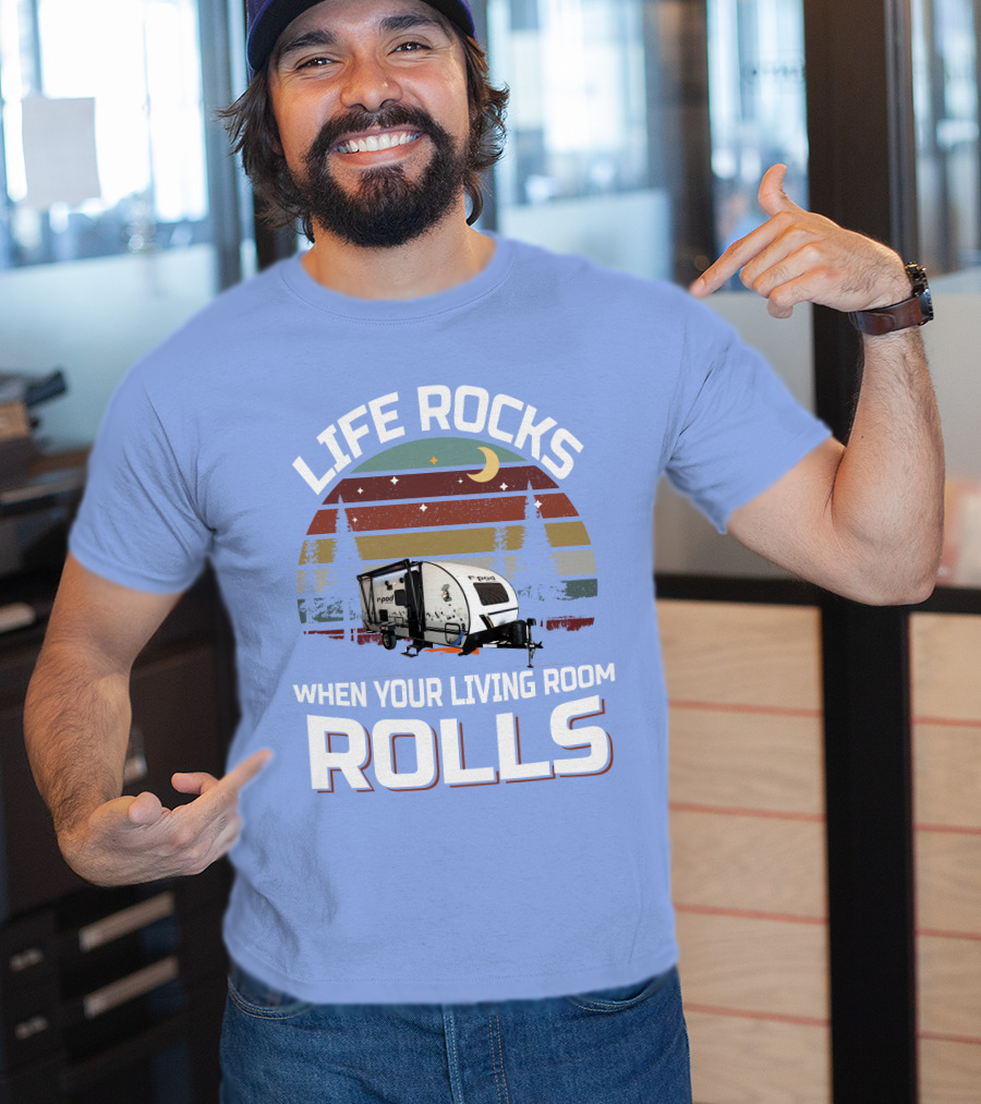 Life Rocks When Your Living Room Rolls RPod 190 T-Shirt