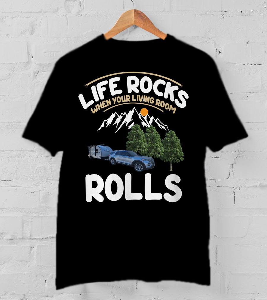 Life Rocks When Your Living Room Rolls RPod 195 T-Shirt
