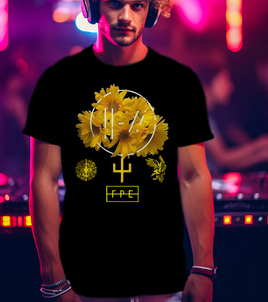 Twenty One Pilots Sunflower FPE Symbol Collection T-Shirt
