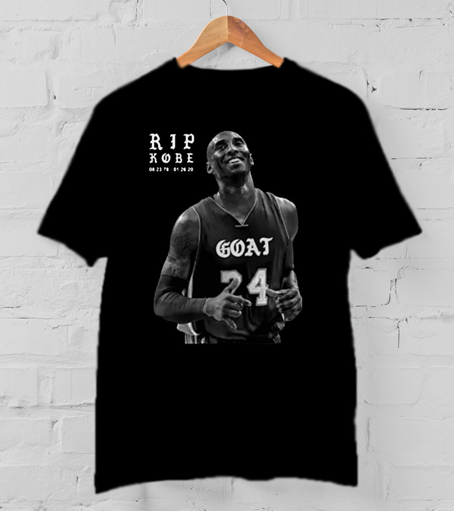 RIP Kobe 08 23 78 - 01 26 20 GOAT 24 T-Shirt