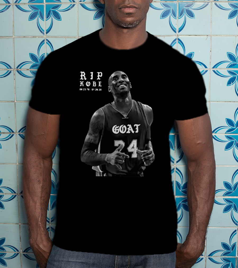 RIP Kobe 08 23 78 - 01 26 20 GOAT 24 T-Shirt