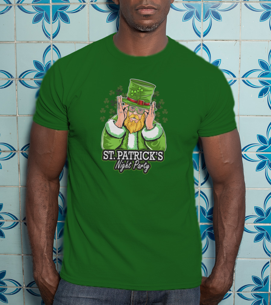 ST. PATRICK'S NIGHT PARTY Irish Leprechaun T-Shirt