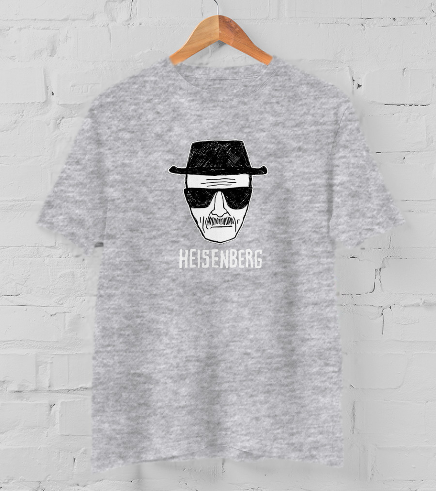 Heisenberg Hat Sunglasses Mask Face T-Shirt
