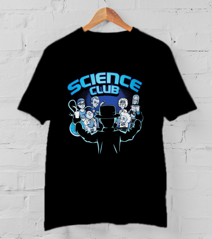 Science Club Breaking Bad Chemistry Characters Lab T-Shirt