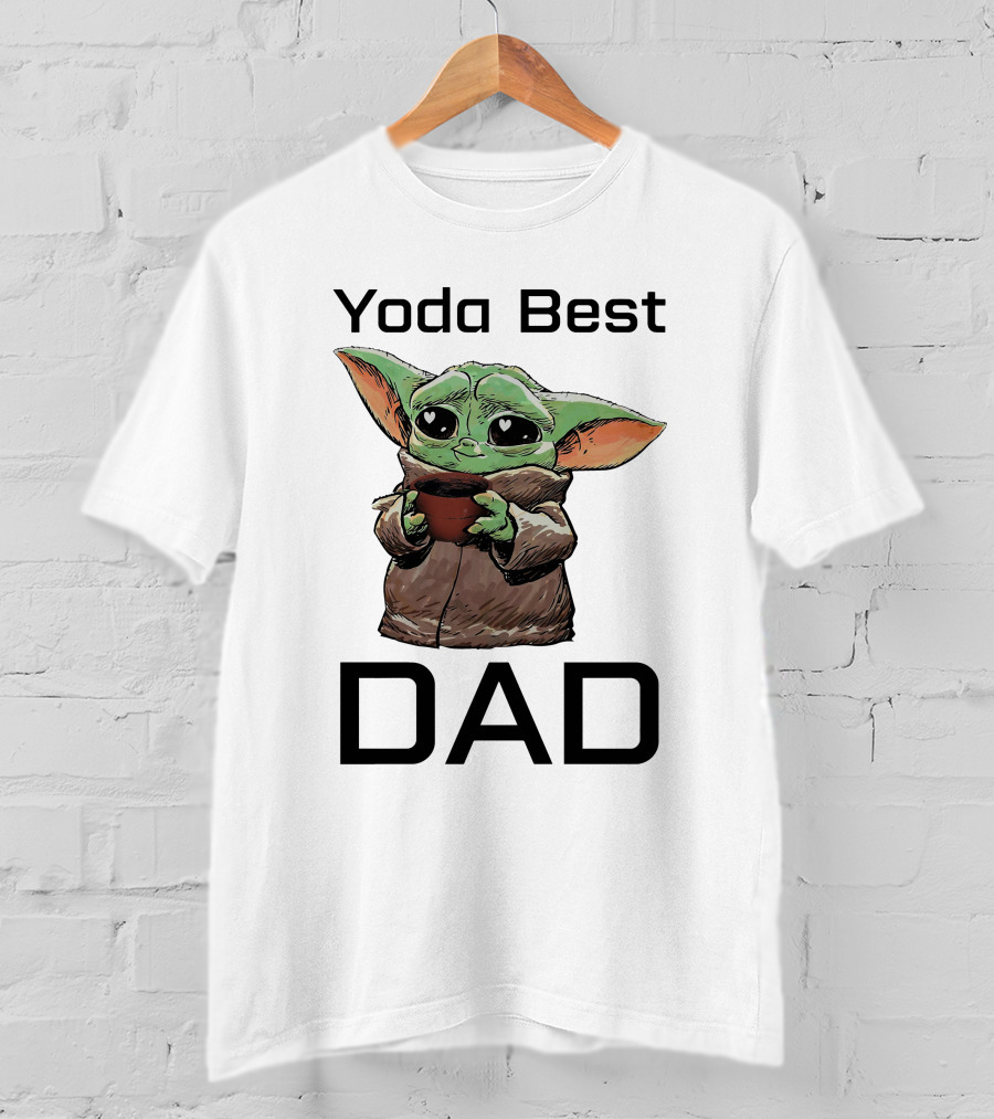 Yoda Best Dad Baby Yoda T-Shirt