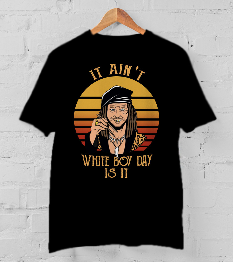 Drexl Spivey It Ain't White Boy Day Is It Vintage Circle T-Shirt