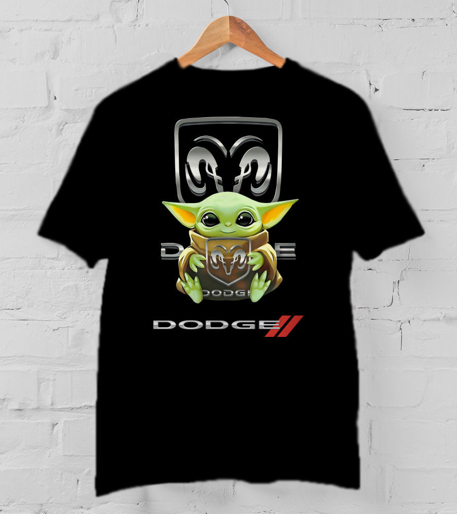 Baby Yoda Hug Dodge Ram T-Shirt