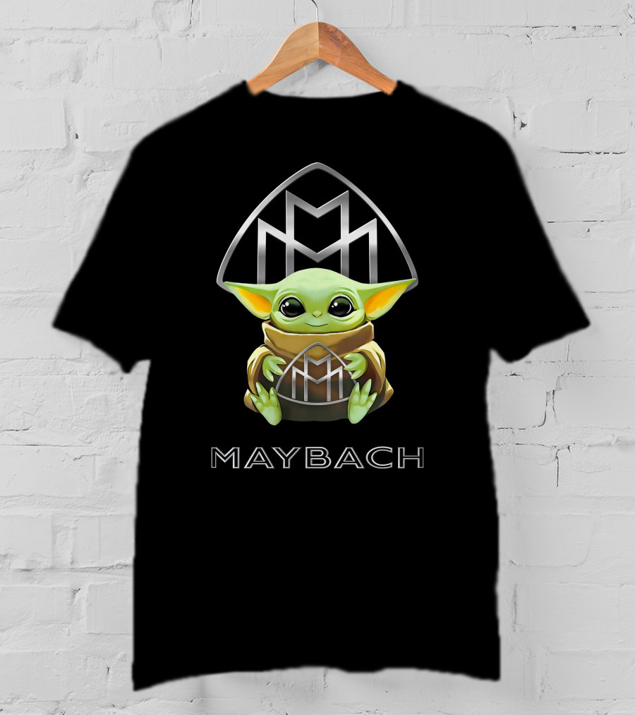 Baby Yoda Hugging Maybach T-Shirt