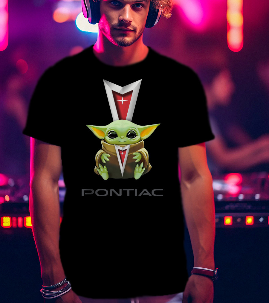 Baby Yoda Holding Pontiac T-Shirt