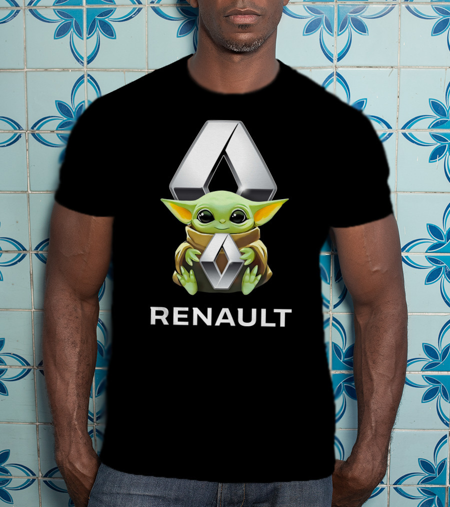 Baby Yoda Hugging Renault T-Shirt