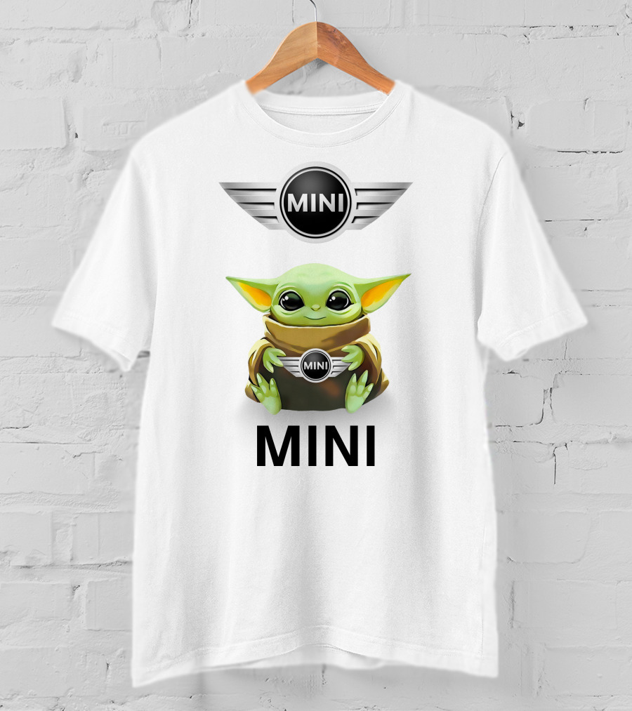 Mini Baby Yoda Hug T-Shirt