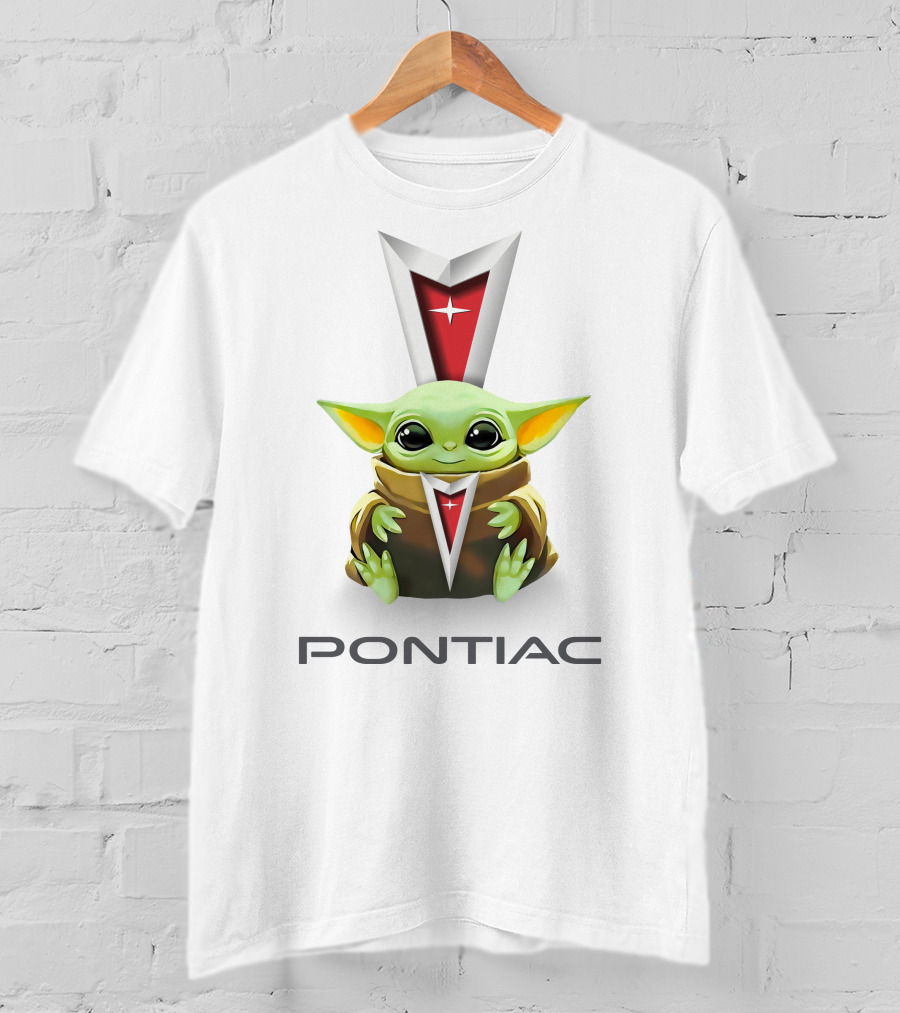 Baby Yoda Hugging Pontiac T-Shirt