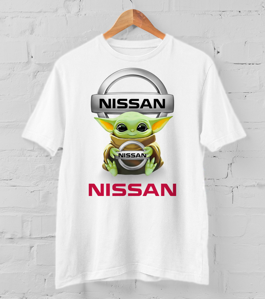 Baby Yoda Holding Nissan T-Shirt