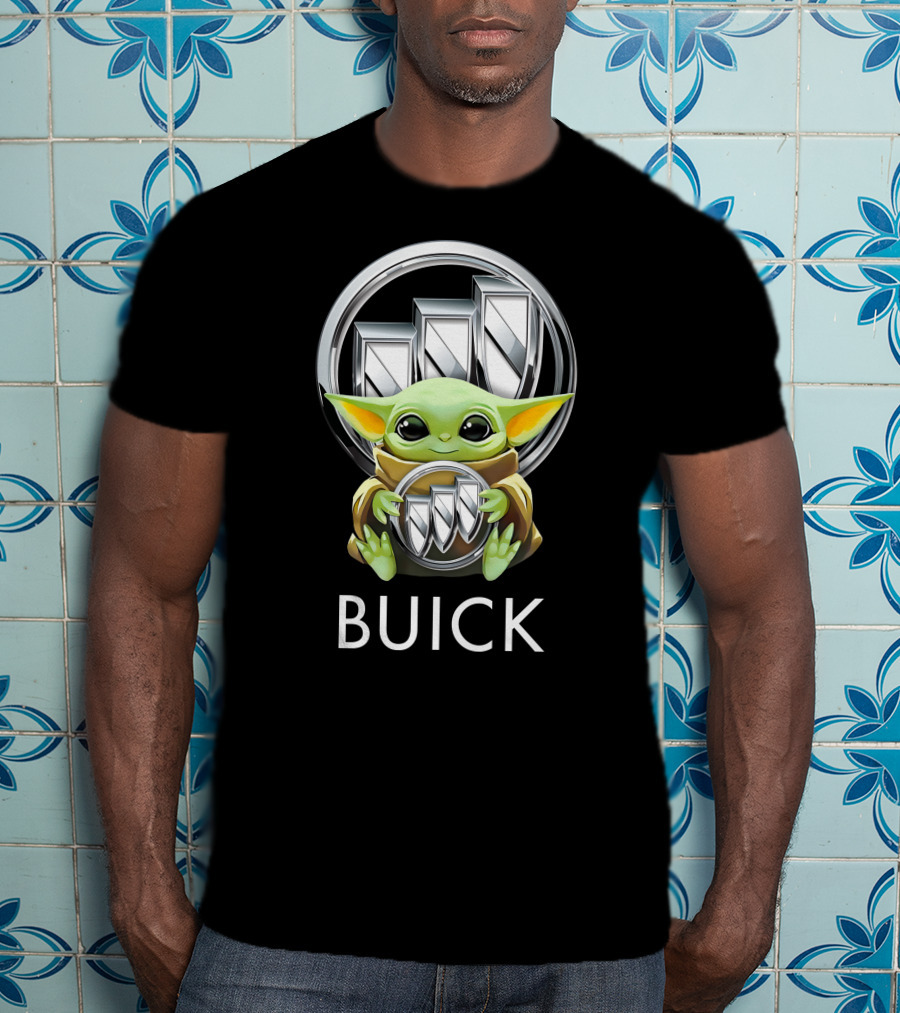 Grogu Holding Buick T-Shirt
