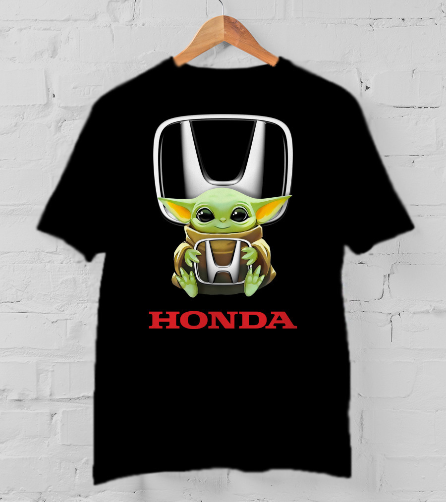 Grogu Hugging Honda T-Shirt