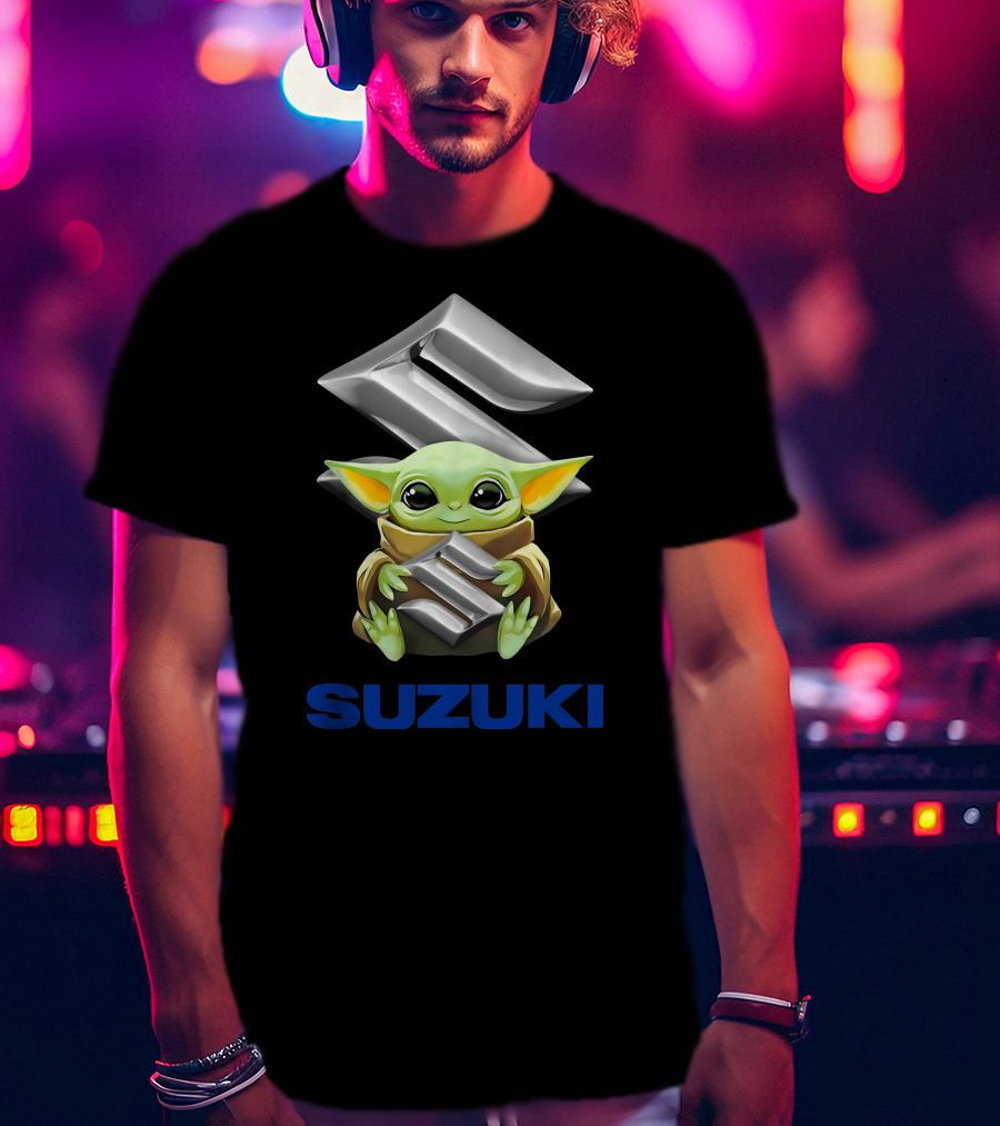 Grogu Suzuki Logo Hug T-Shirt