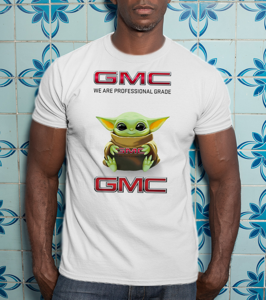 Grogu Hug GMC We Are Professional Grade T-Shirt