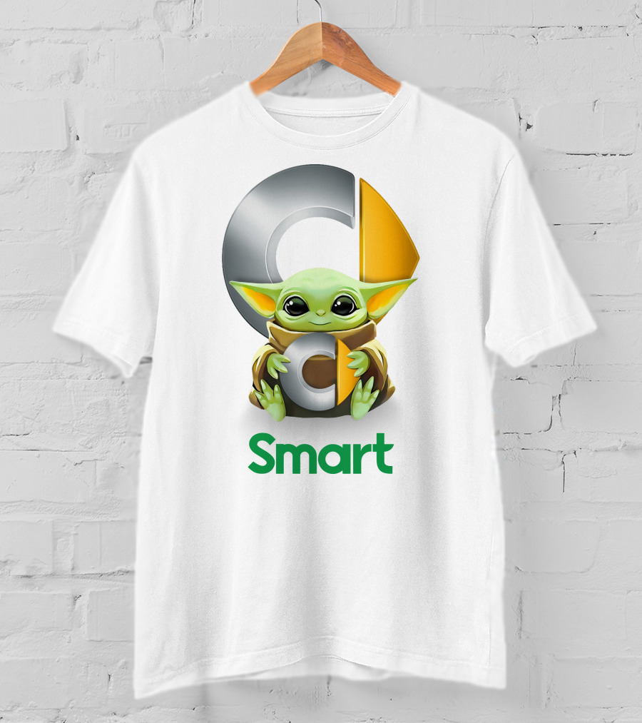 Grogu Hug Smart White C T-Shirt