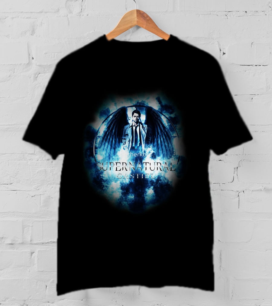 Supernatural Castiel Angelic Aura T-Shirt