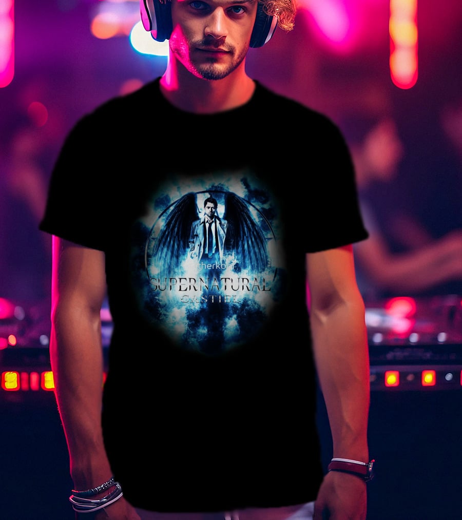 Supernatural Castiel Angelic Aura T-Shirt