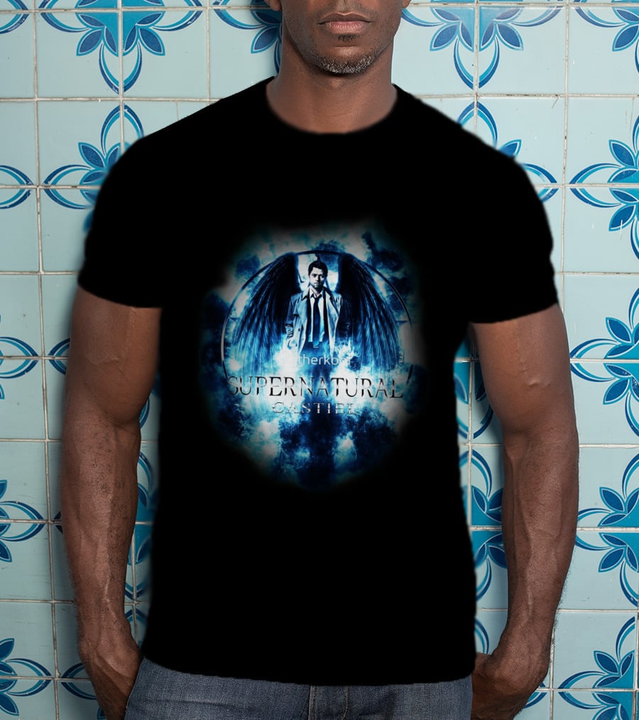 Supernatural Castiel Angelic Aura T-Shirt