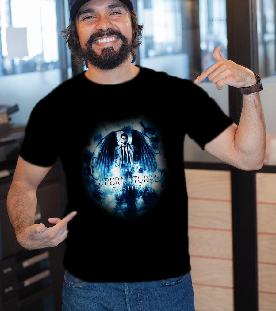 Supernatural Castiel Angelic Aura T-Shirt