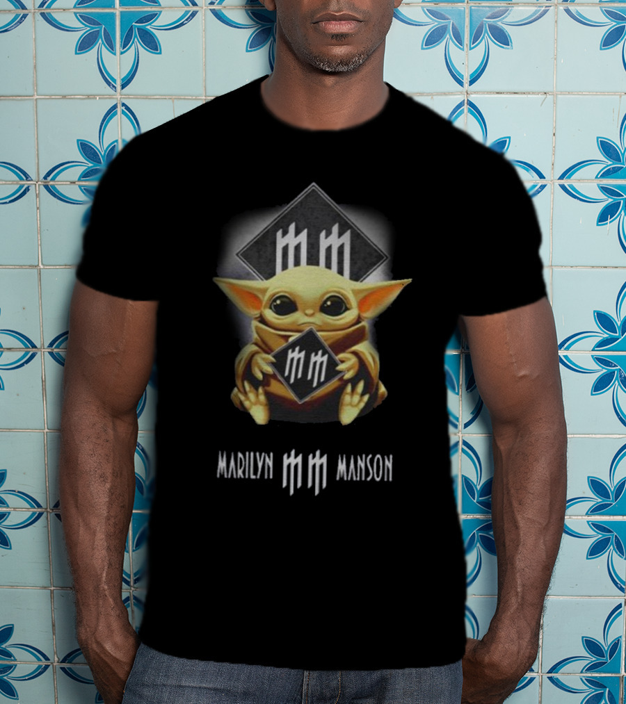 Marilyn Manson MM Baby Yoga T-Shirt