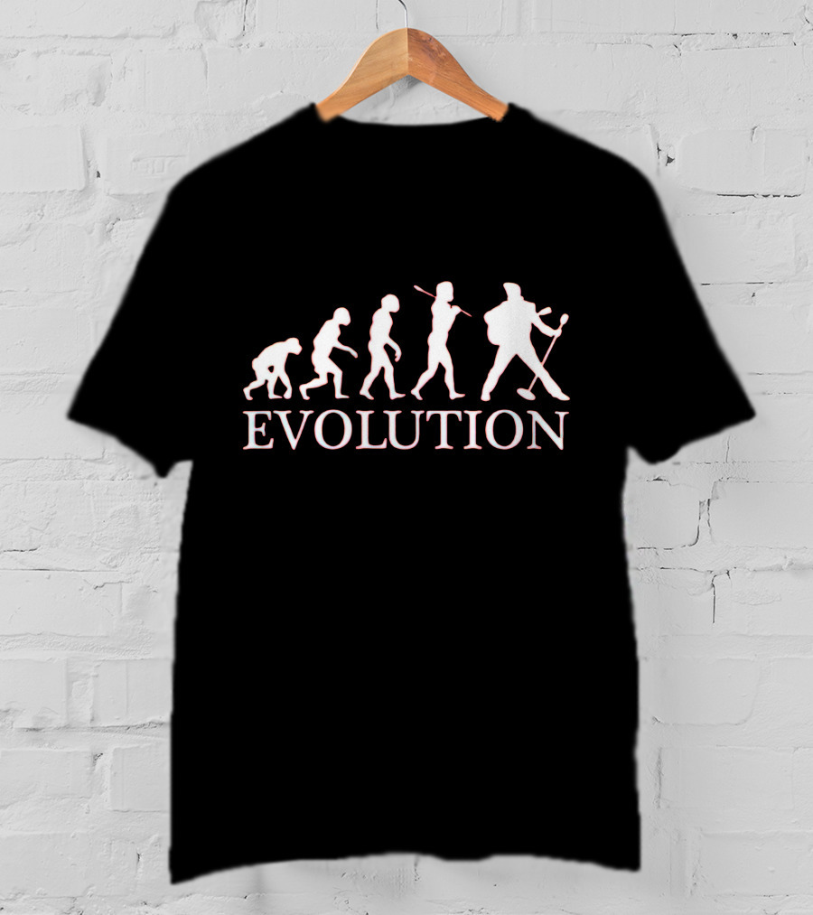 Golf Evolution - From Primate To Golfer Journey T-Shirt