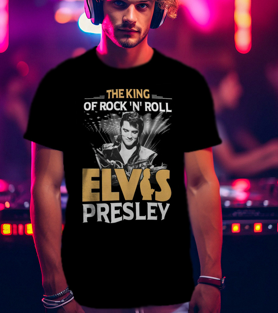 Elvis Presley The King Of Rock 'n' Roll T-Shirt
