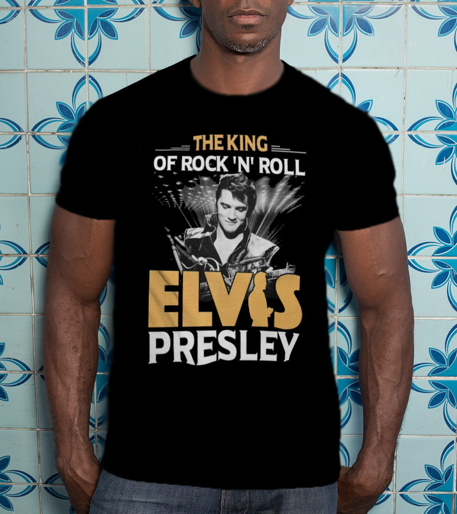 Elvis Presley The King Of Rock 'n' Roll T-Shirt