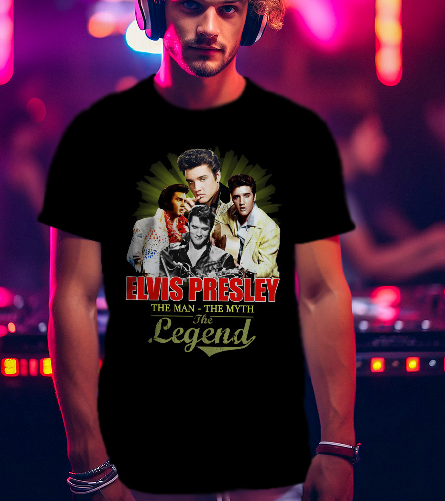 Elvis Presley The Man The Myth The Legend T-Shirt