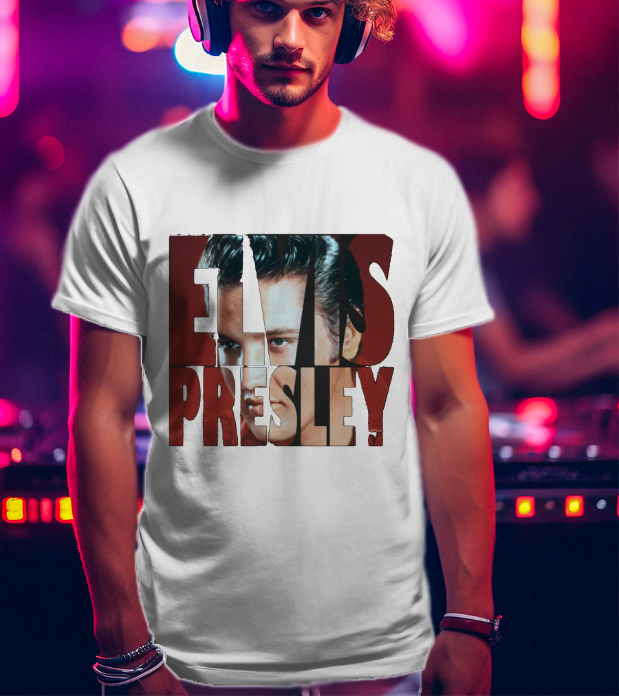 Elvis Presley Photo Collage Last EDT T-Shirt