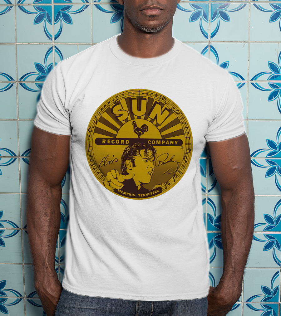 SUN Record Company Elvis Presley Memphis Tennessee T-Shirt