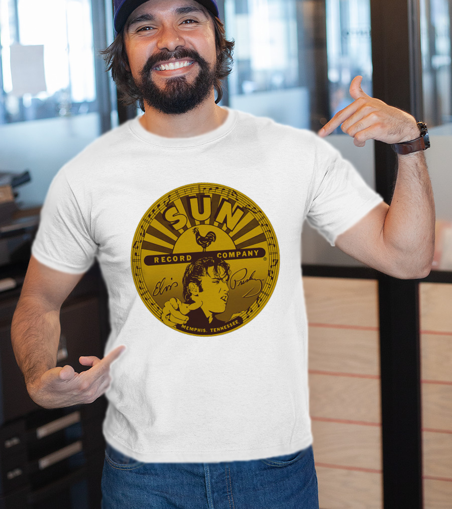 SUN Record Company Elvis Presley Memphis Tennessee T-Shirt