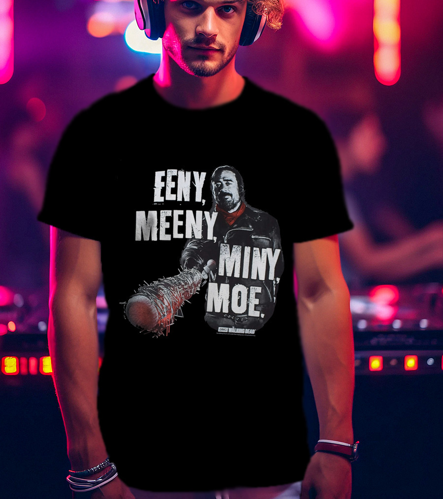 Eeny Meeny Miny Moe The Walking Dead Negan Lucille T-Shirt
