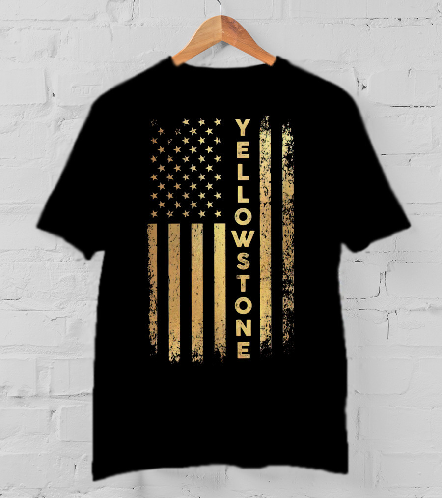 Yellowstone USA Flag T-Shirt