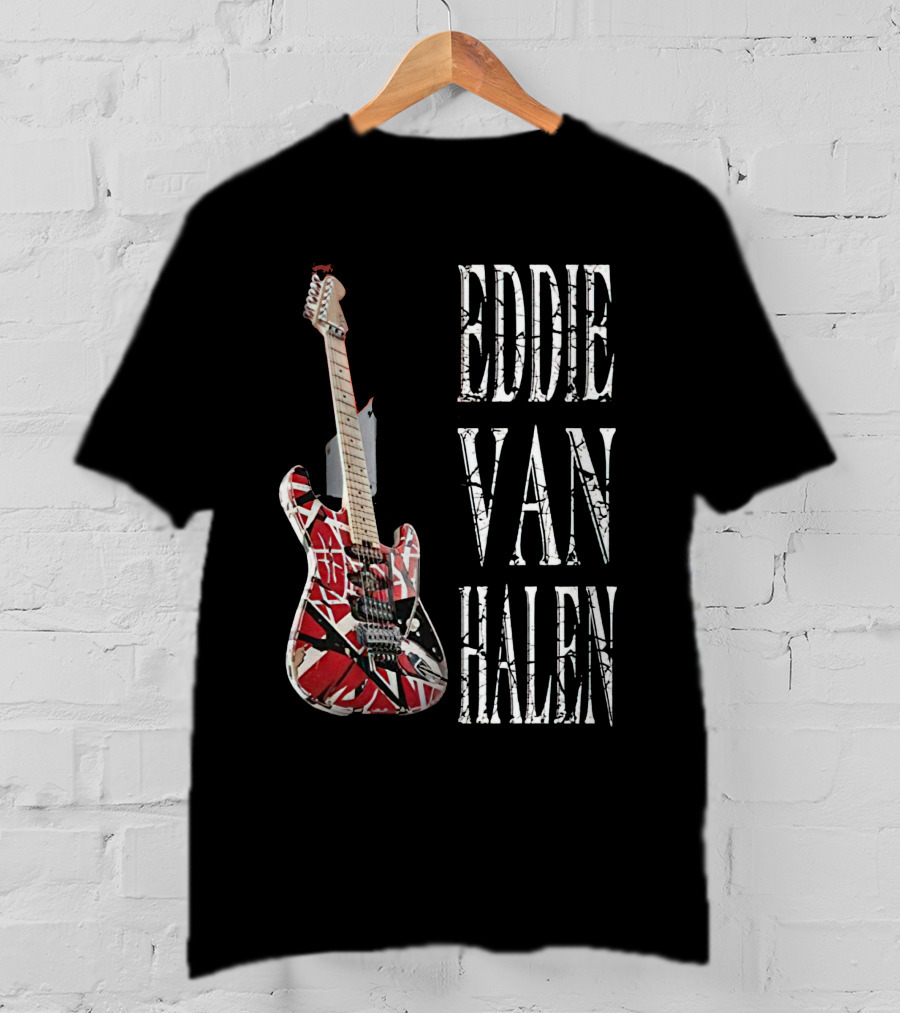 Eddie Van Halen Guitar T-Shirt