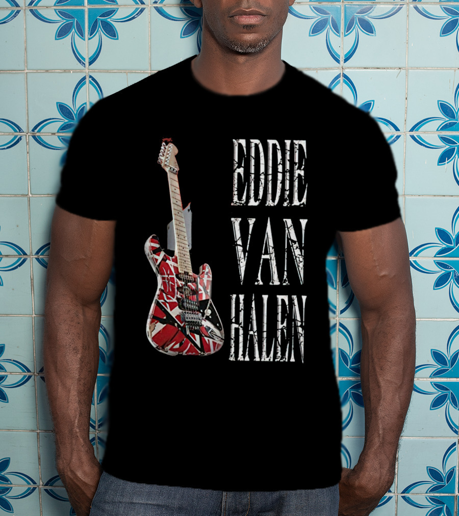 Eddie Van Halen Guitar T-Shirt