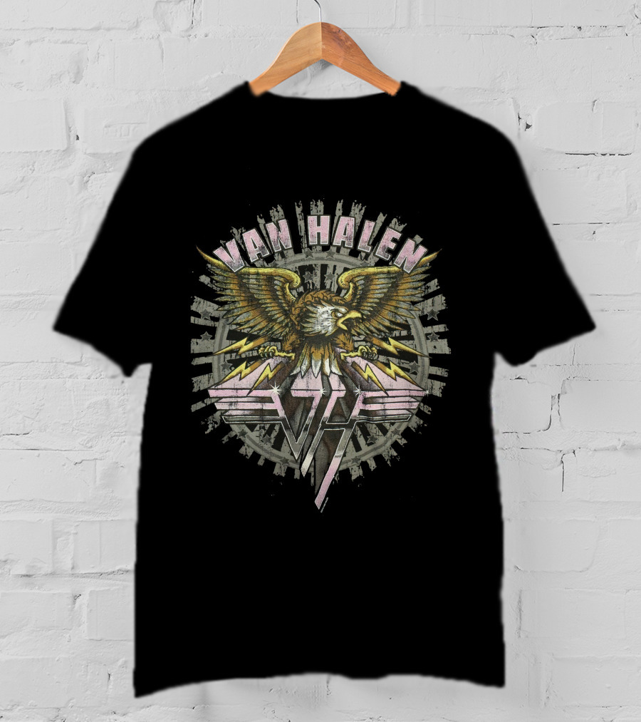 Van Halen Eagle Edition Lightning Wings T-Shirt