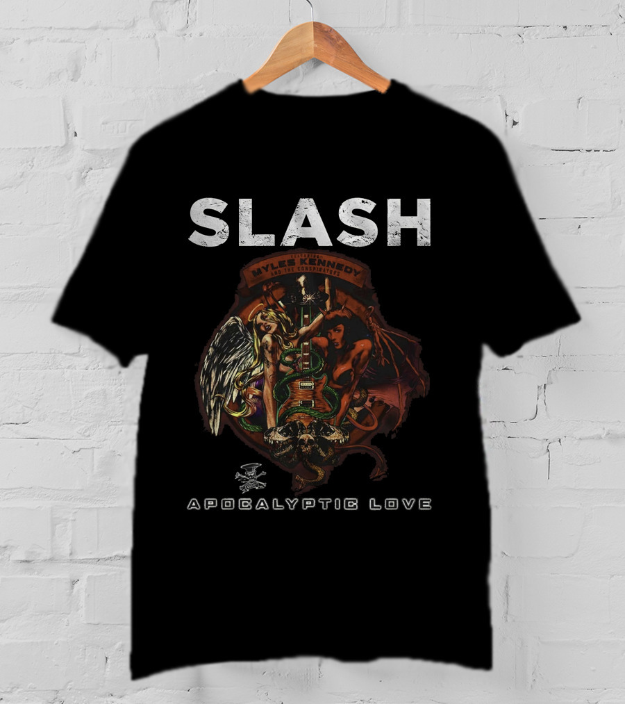 Slash Featuring Myles Kennedy And The Conspirators Apocalyptic Love T-Shirt