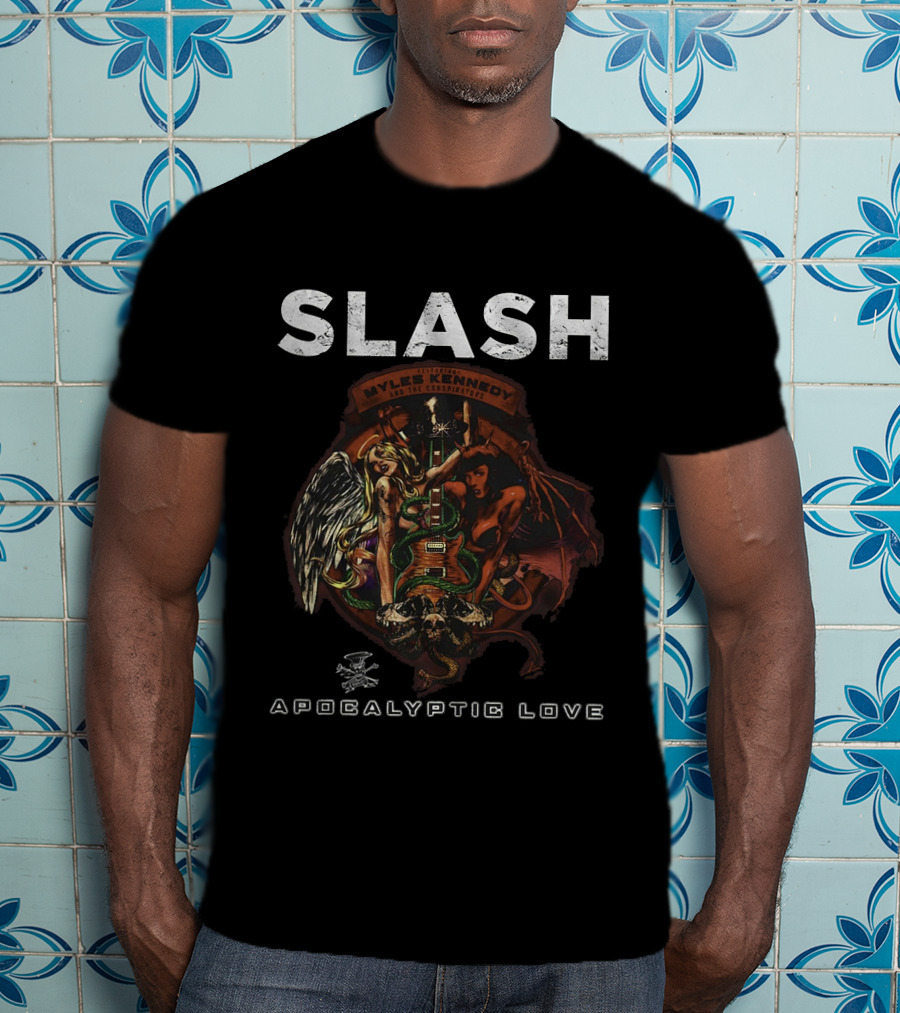 Slash Featuring Myles Kennedy And The Conspirators Apocalyptic Love T-Shirt