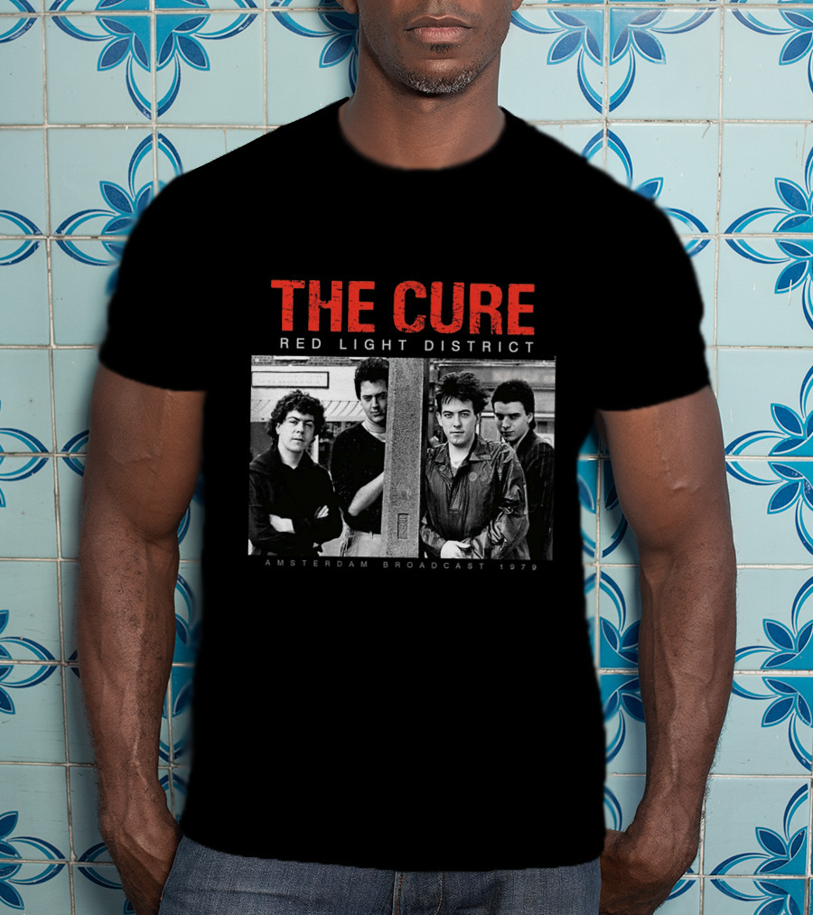 The Cure Red Light District Amsterdam Broadcast 1979 T-Shirt