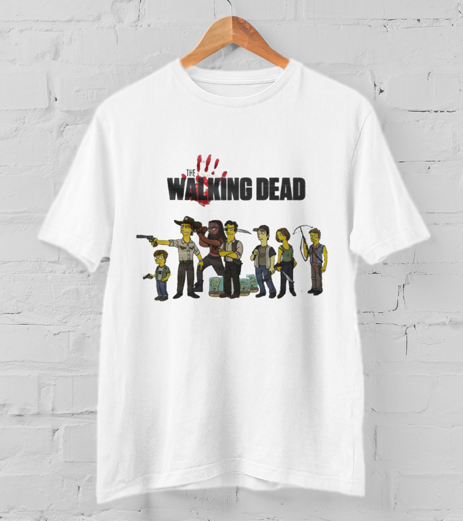 SMP Edition The Walking Dead Cartoon T-Shirt