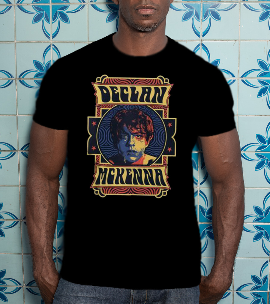 Declan McKenna Psychedelic Portrait Retro Design Merch New T-Shirt