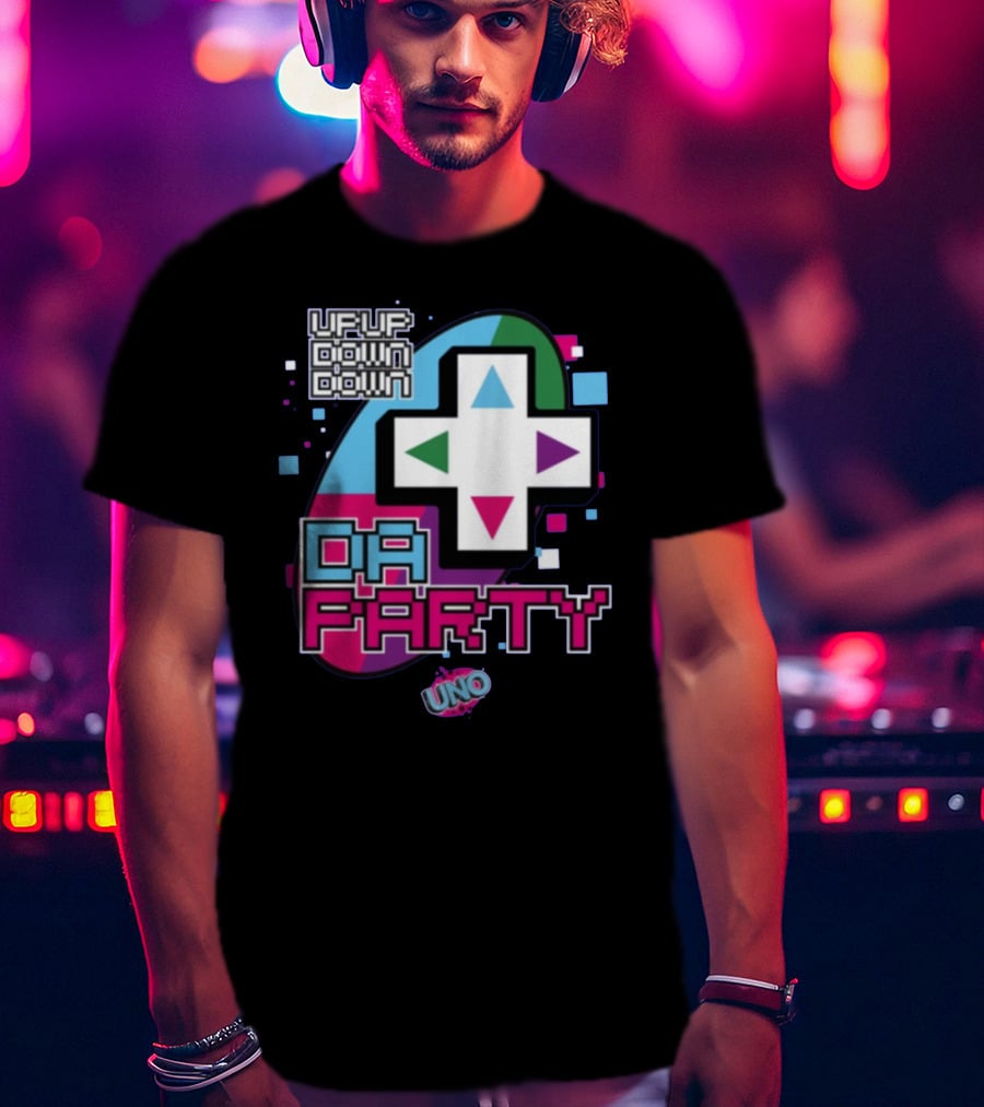 Upupdowndown Da Party Uno T-Shirt