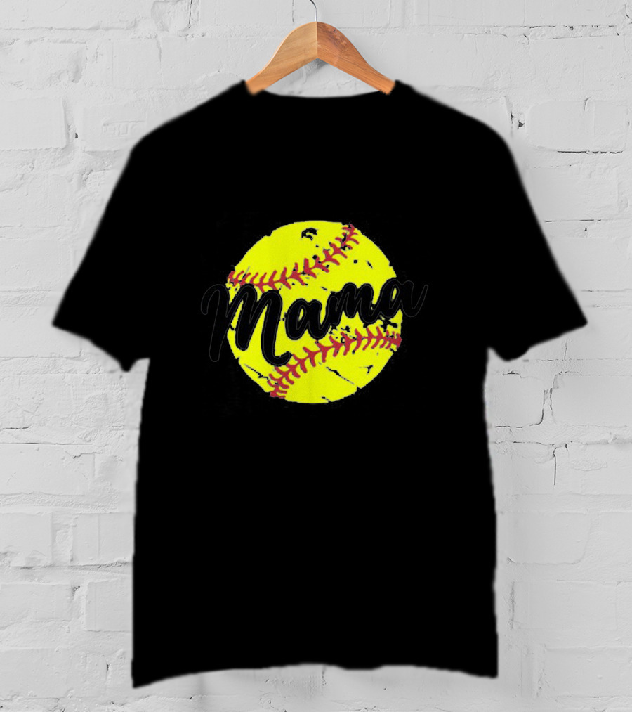 Mama Softball Love T-Shirt