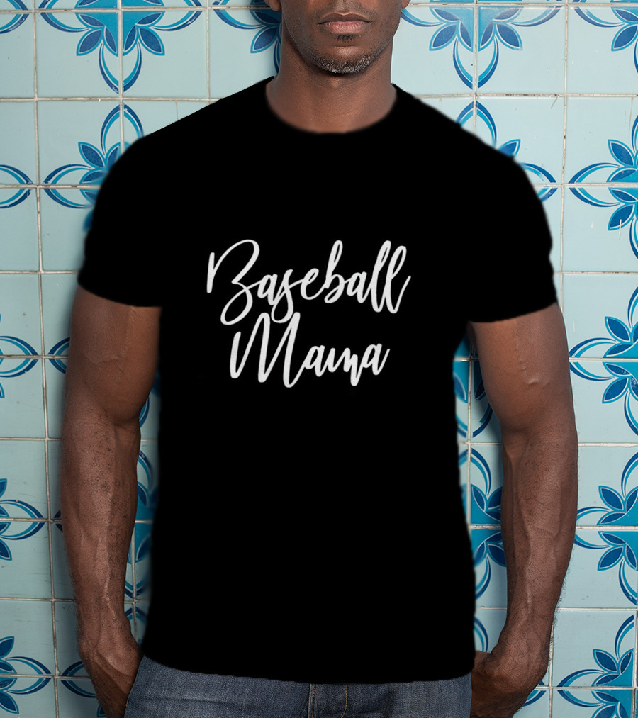 Baseball Mama Simple T-Shirt